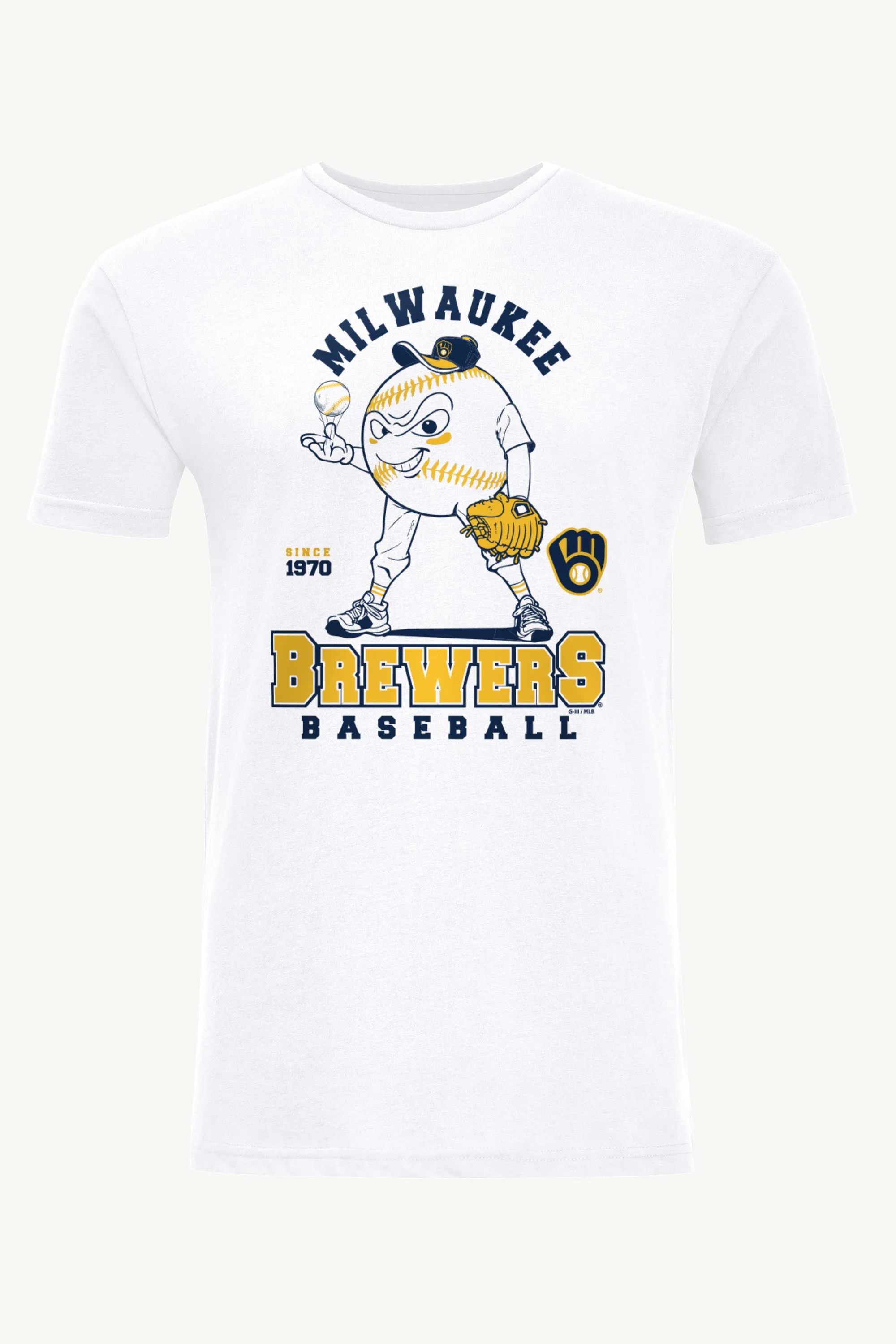 MENS MILWAUKEE BREWERS BASEBALL CHARACTER SHORT SLEEVE T SHIRT sold by Starter