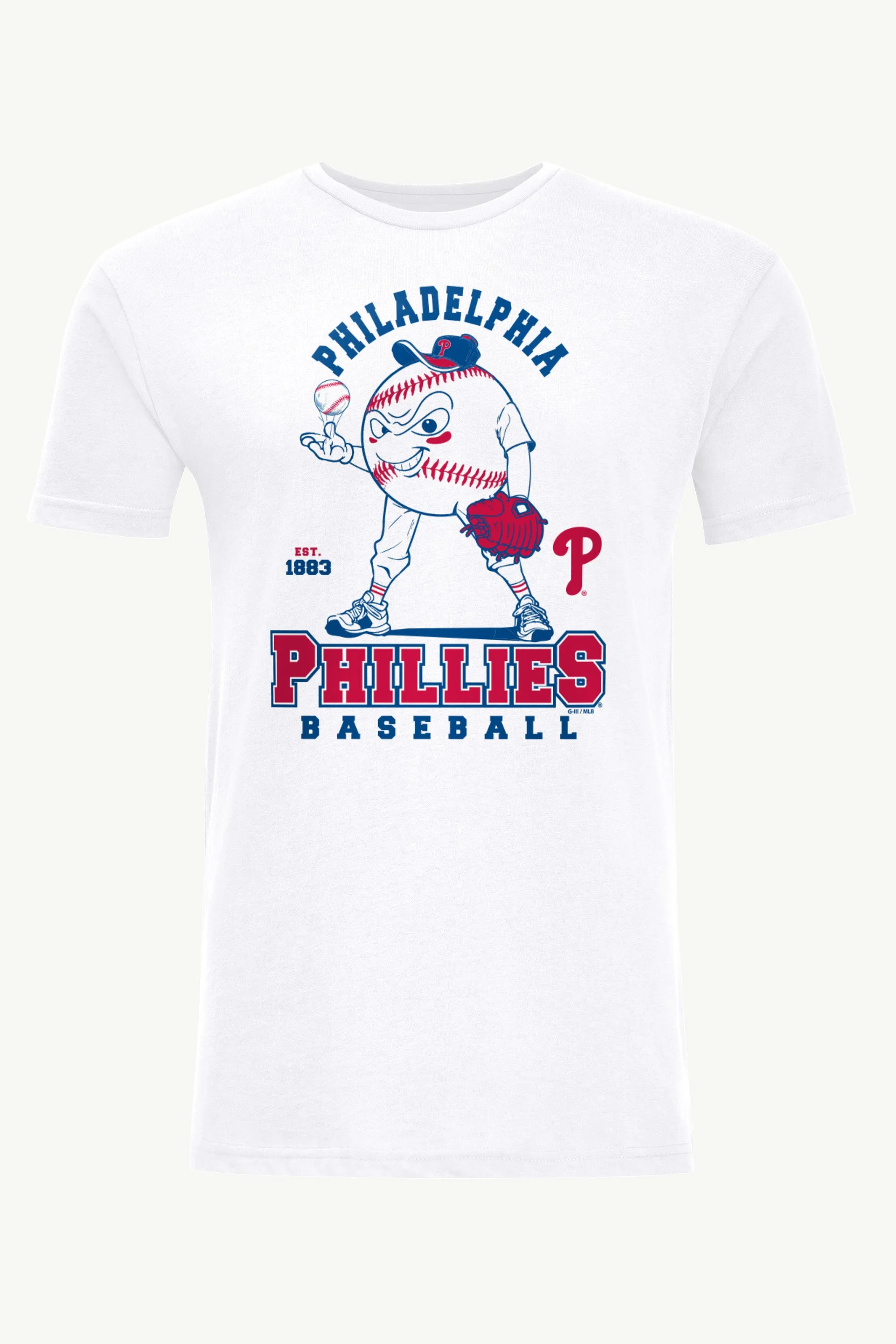 MENS PHILADELPHIA PHILLIES BASEBALL CHARACTER SHORT SLEEVE T SHIRT sold by Starter