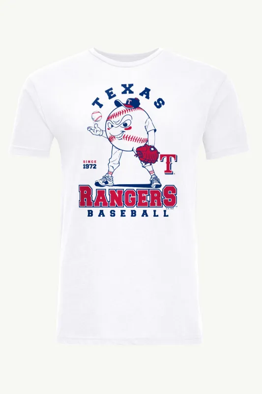 MENS TEXAS RANGERS BASEBALL CHARACTER SHORT SLEEVE T SHIRT made by Starter