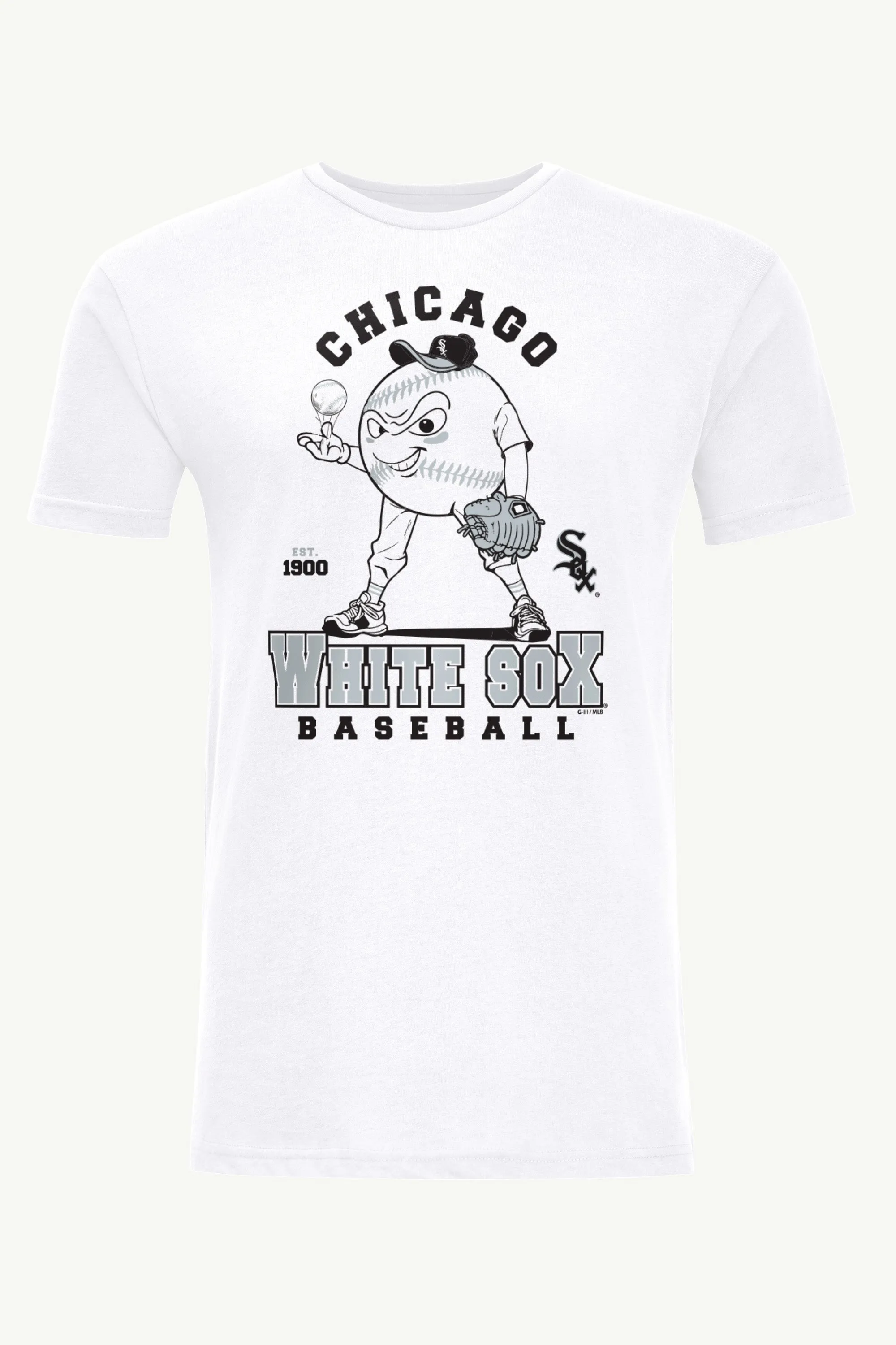 MENS CHICAGO WHITE SOX BASEBALL CHARACTER SHORT SLEEVE T SHIRT sold by Starter