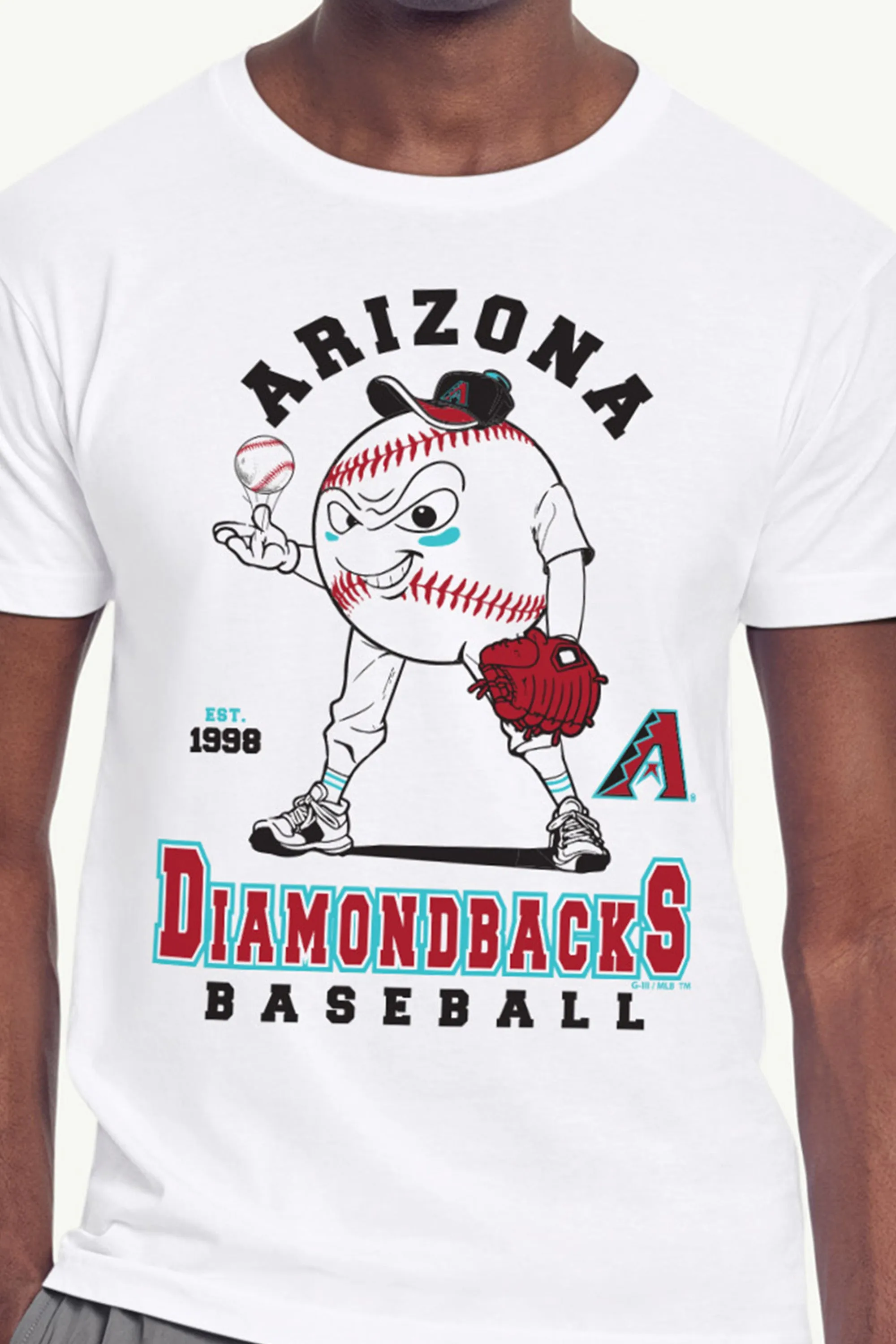 MENS ARIZONA DIAMONDBACKS BASEBALL CHARACTER SHORT SLEEVE T SHIRT sold by Starter product image thumbnail 2