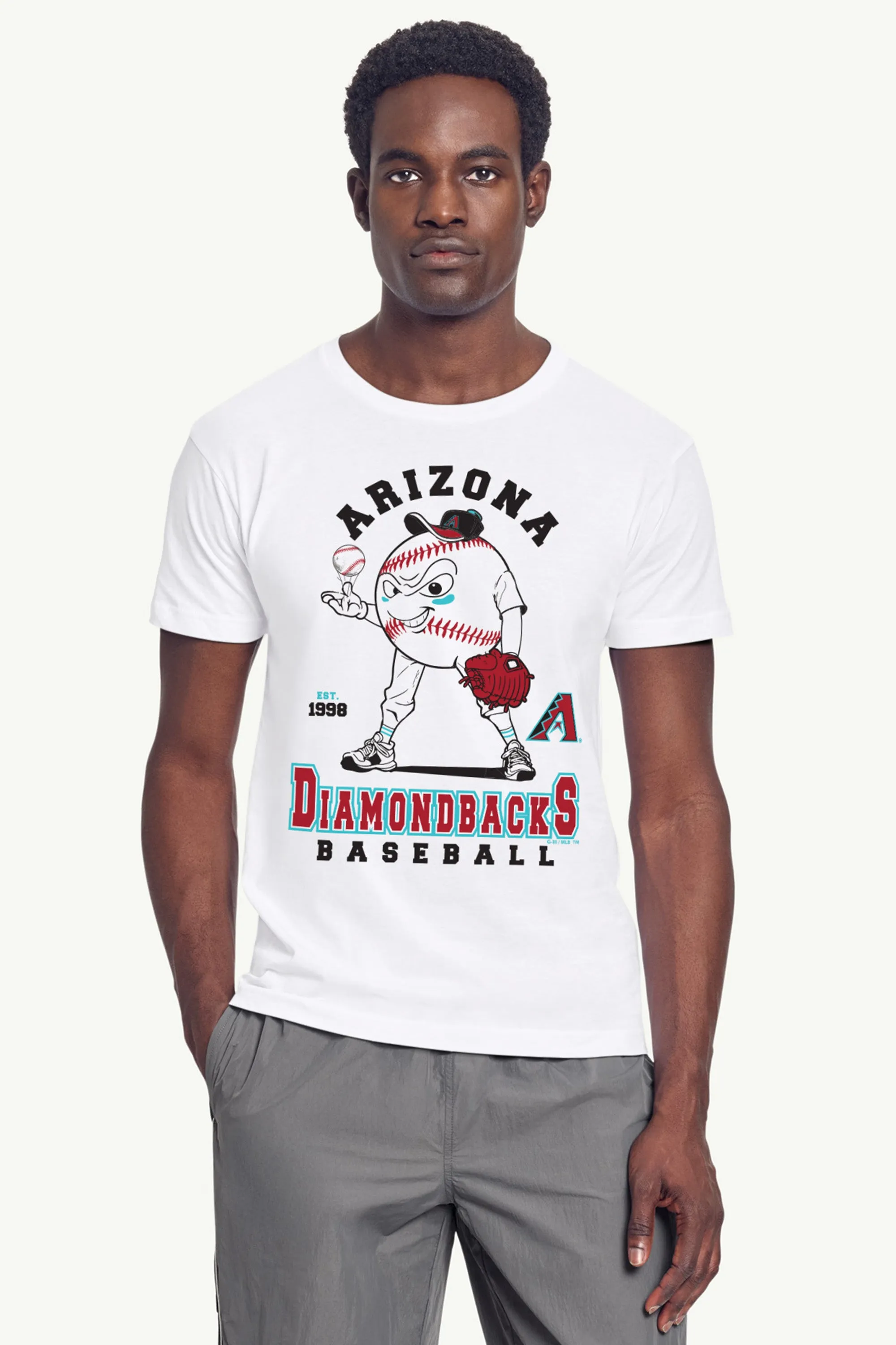 MENS ARIZONA DIAMONDBACKS BASEBALL CHARACTER SHORT SLEEVE T SHIRT sold by Starter product image thumbnail 3