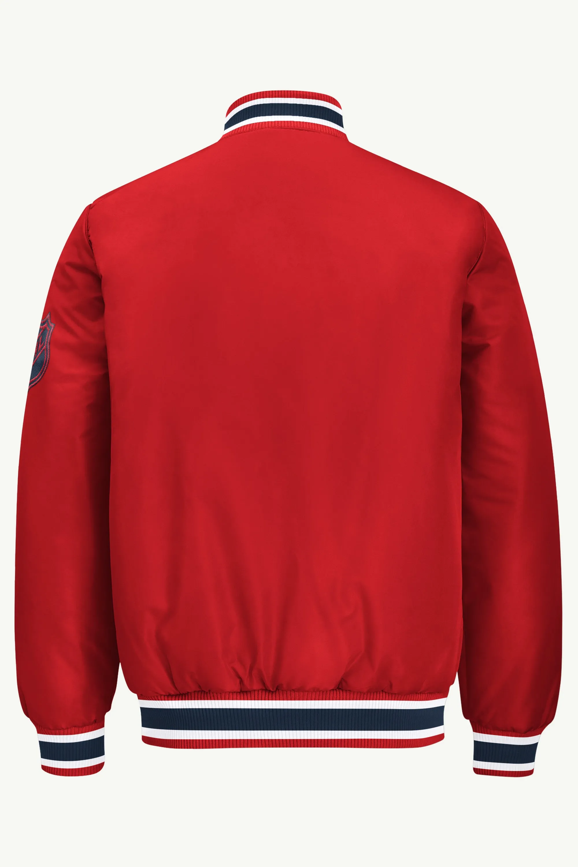 MENS WASHINGTON CAPITALS GAME DAY SATIN VARSITY JACKET sold by Starter product image thumbnail 3