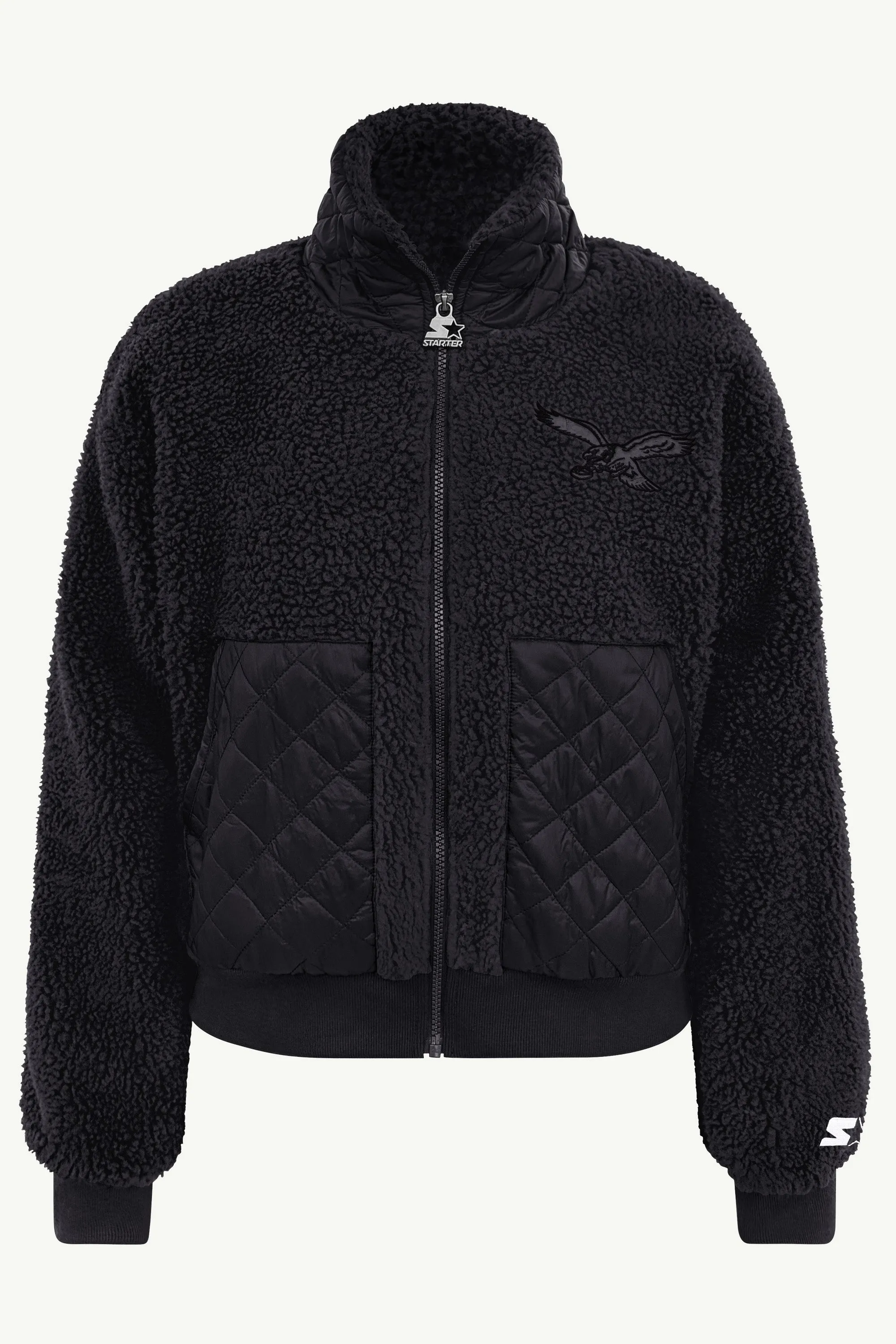 WOMENS PHILADELPHIA EAGLES JOURNEYMAN SHERPA JACKET sold by Starter product image thumbnail 2
