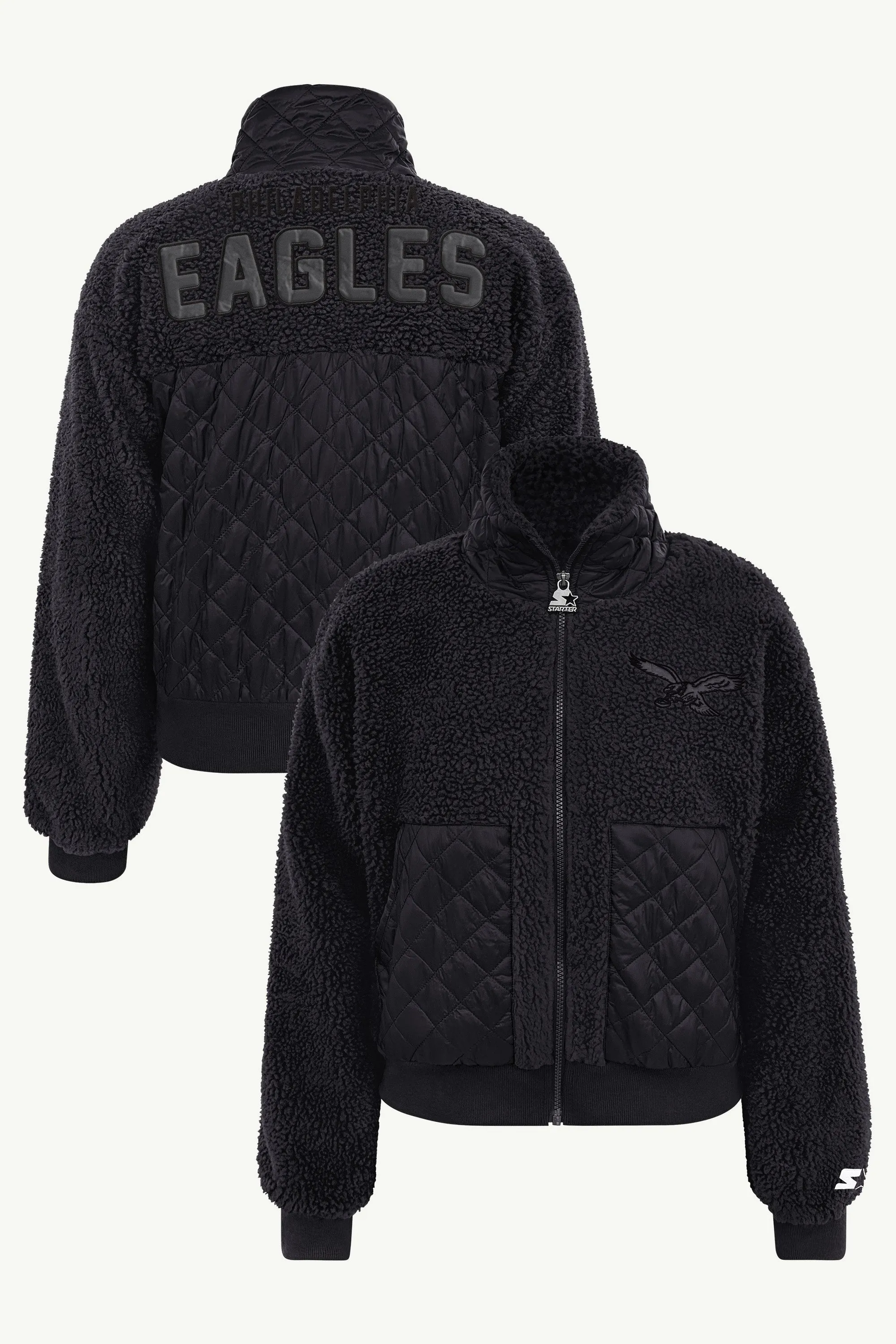 WOMENS PHILADELPHIA EAGLES JOURNEYMAN SHERPA JACKET sold by Starter