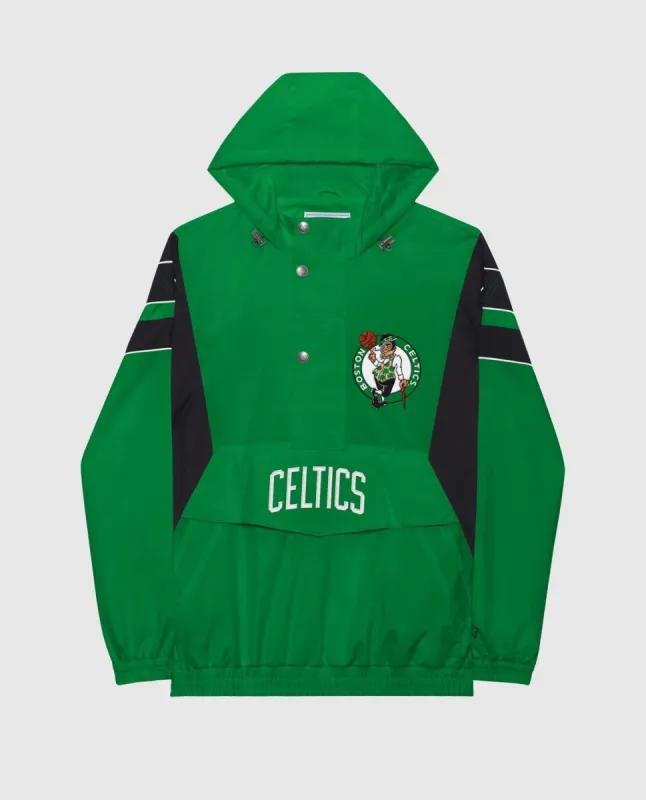 Boston Celtics Home Team Half-Zip Jacket sold by Starter