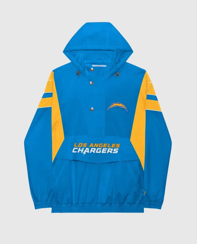 Los Angeles Chargers Home Team Half-Zip Jacket sold by Starter