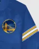 Golden State Warriors Varsity Satin Full-Snap Jacket sold by Starter