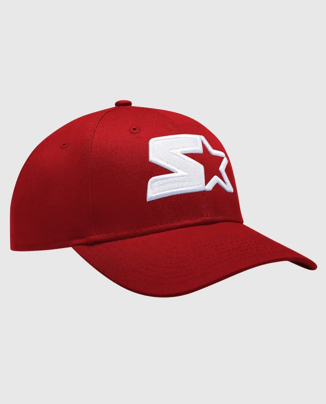 Starter Breeze Snapback Hat Red sold by Starter