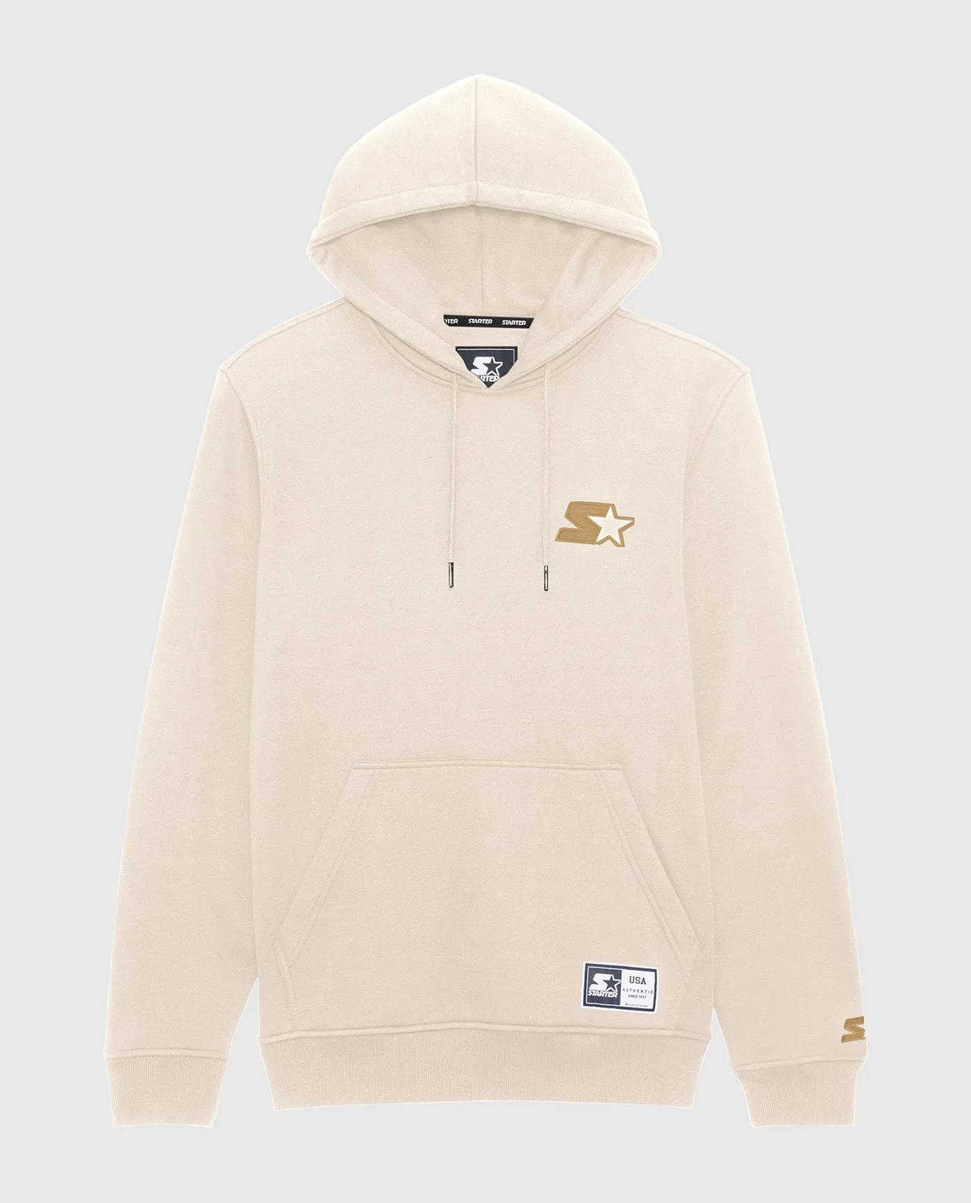 Starter Jimmy Pullover Hoodie Vintage White sold by Starter