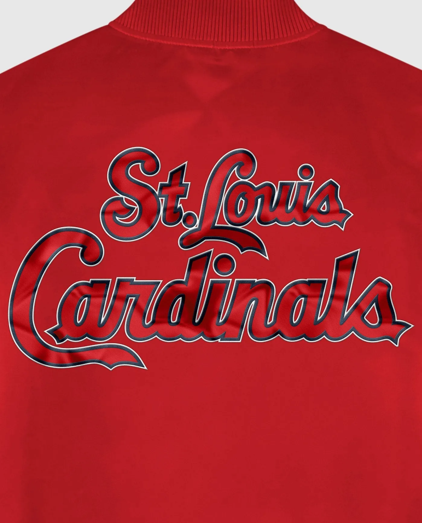 St. Louis Cardinals Varsity Satin Full-Snap Jacket sold by Starter product image thumbnail 3