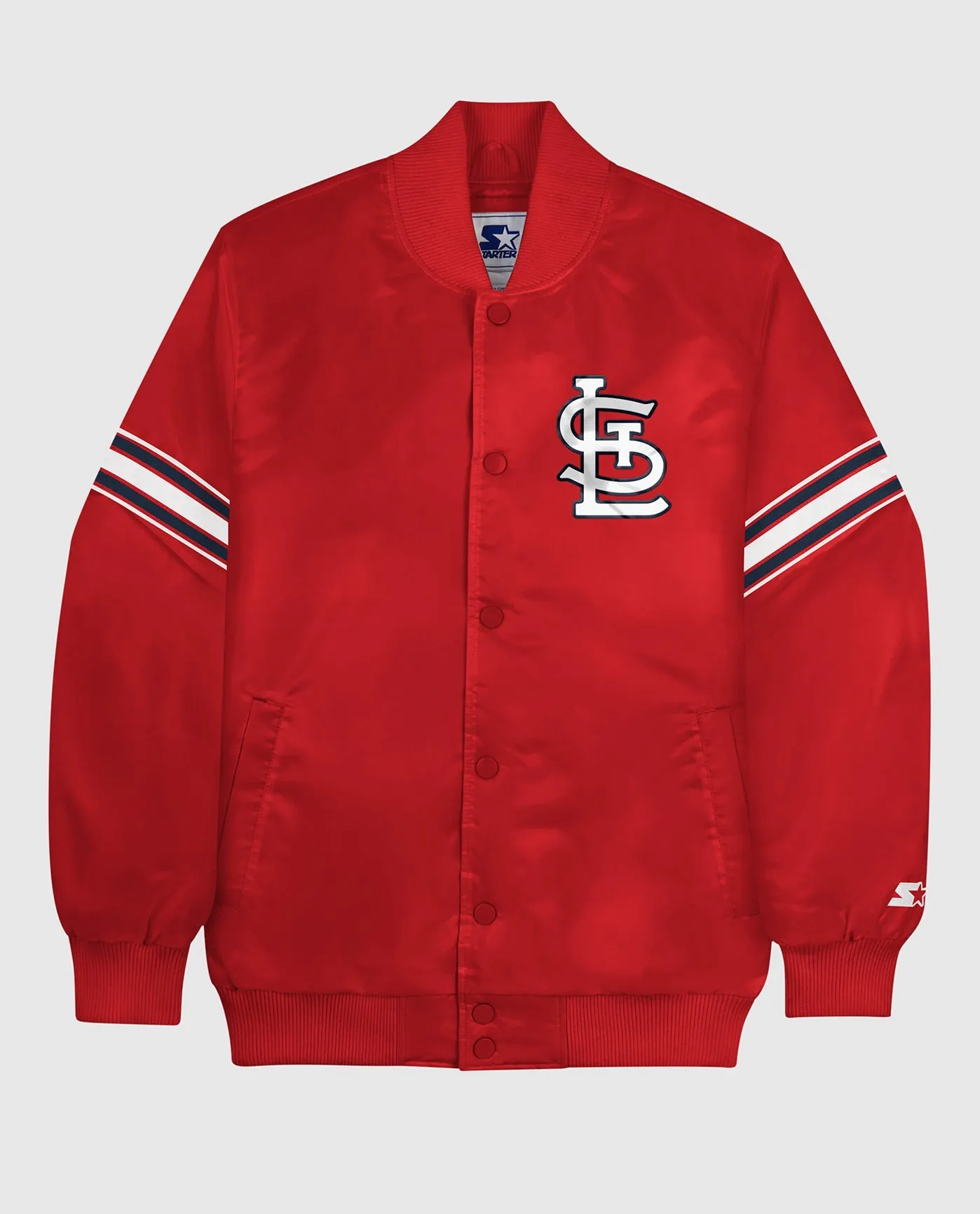 St. Louis Cardinals Varsity Satin Full-Snap Jacket sold by Starter