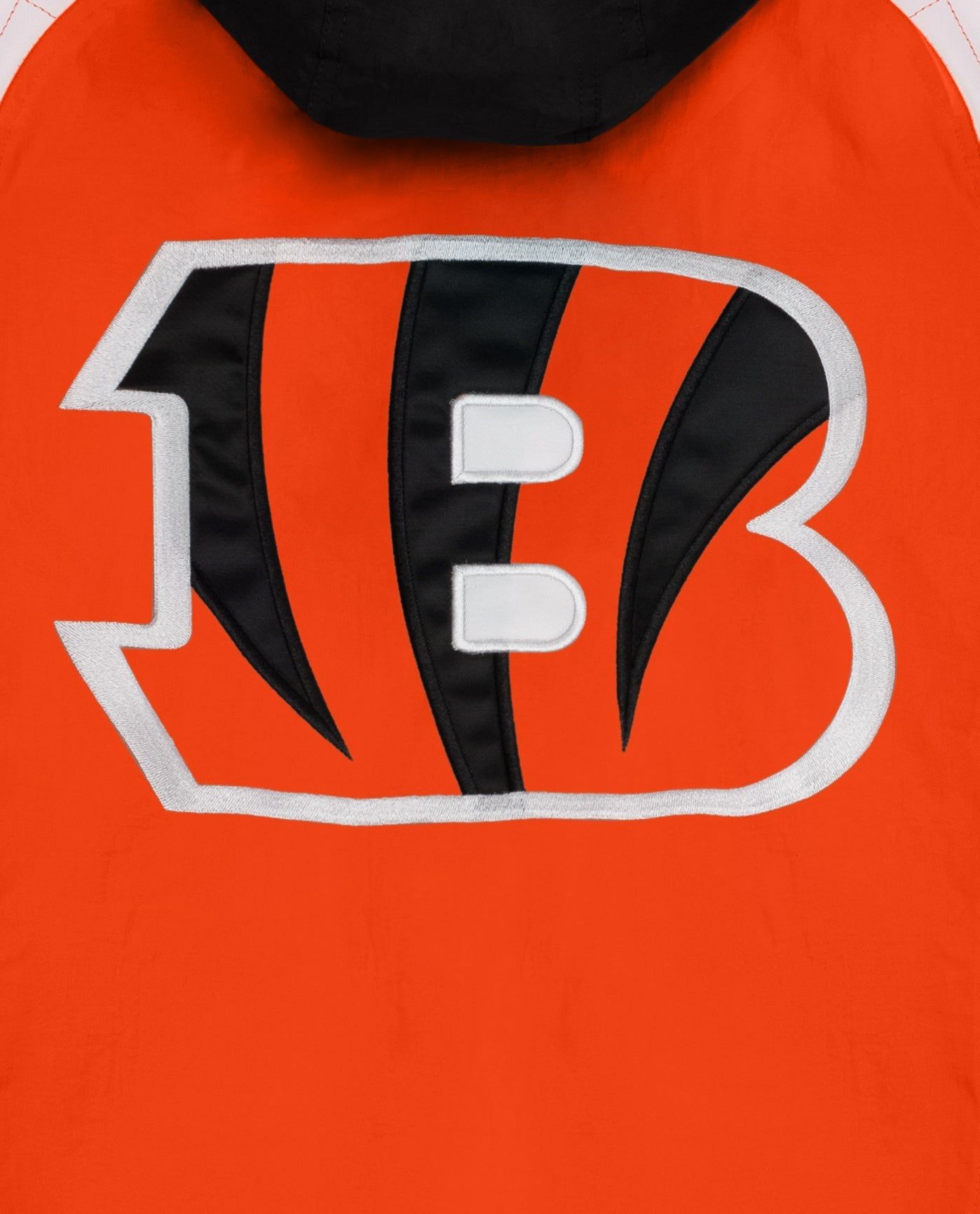 Cincinnati Bengals Hooded Nylon Half-Zip Jacket sold by Starter product image thumbnail 3