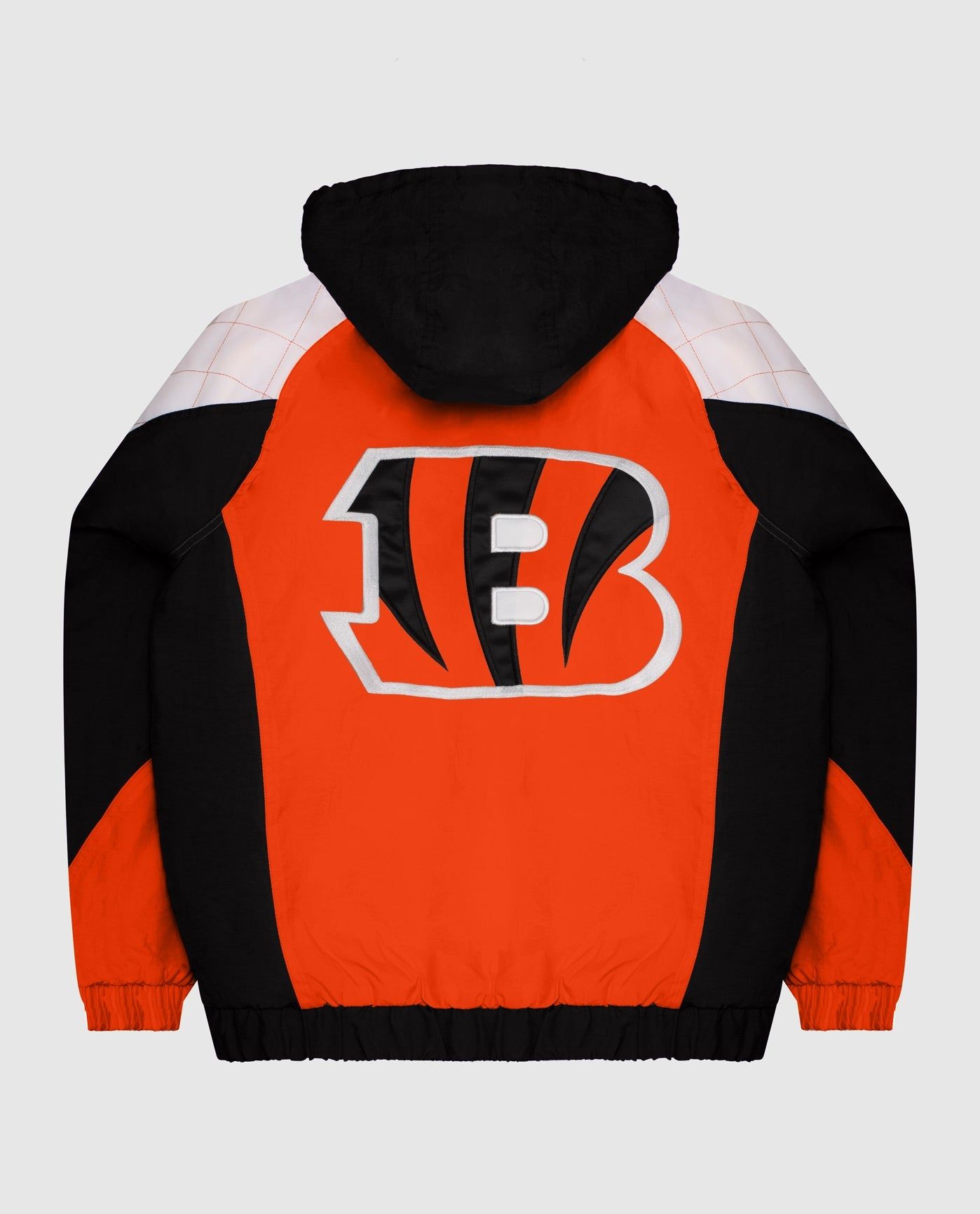 Cincinnati Bengals Hooded Nylon Half-Zip Jacket sold by Starter product image thumbnail 4