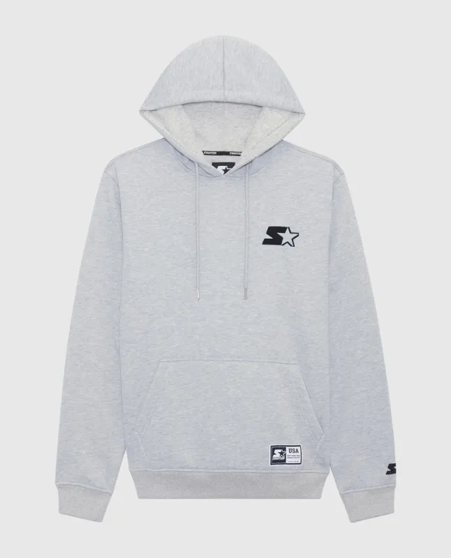 Starter Jimmy Pullover Hoodie Heather Grey sold by Starter