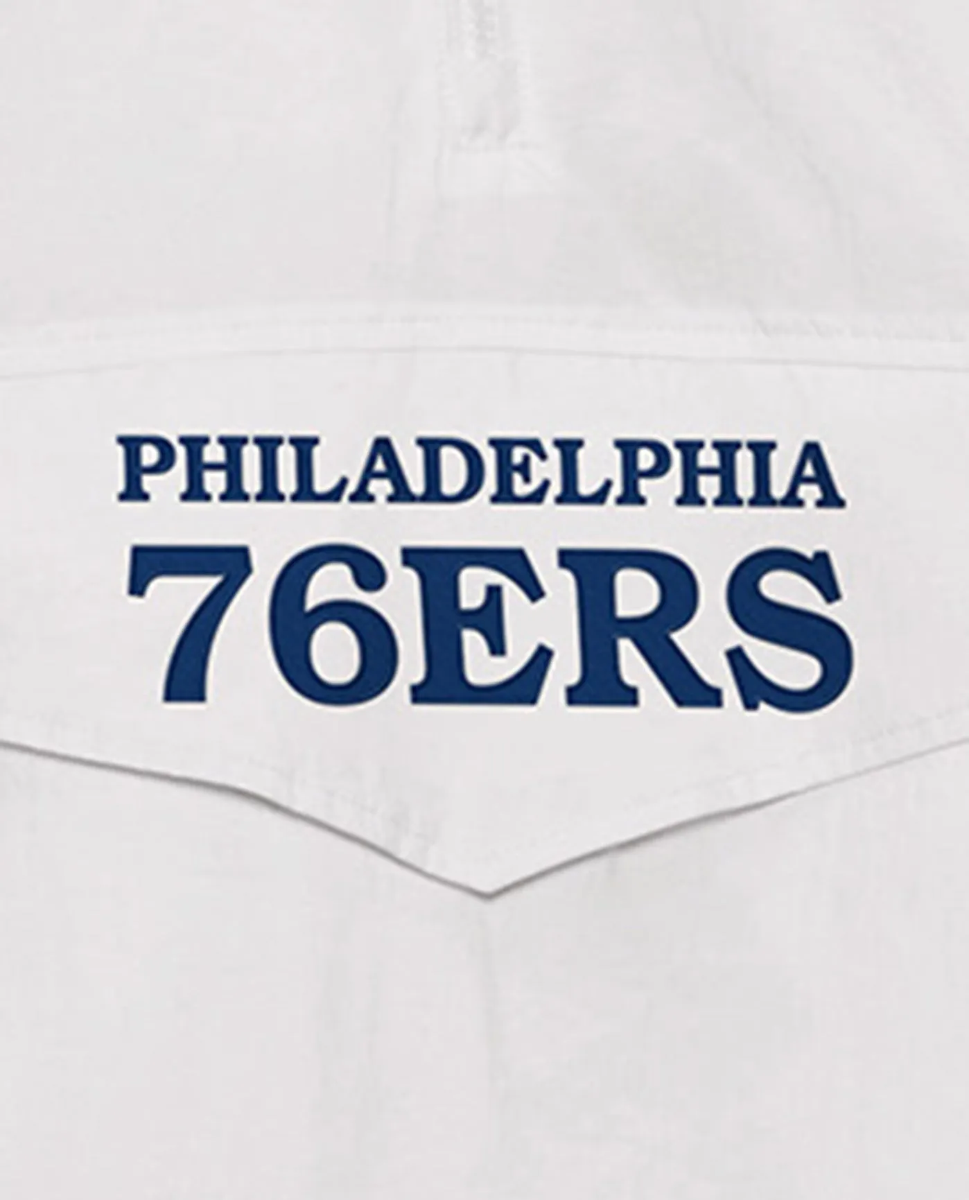 Philadelphia 76ers Breakaway Nylon Half-Zip Jacket sold by Starter product image thumbnail 2