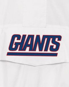 New York Giants Home Team Half-Zip Jacket sold by Starter