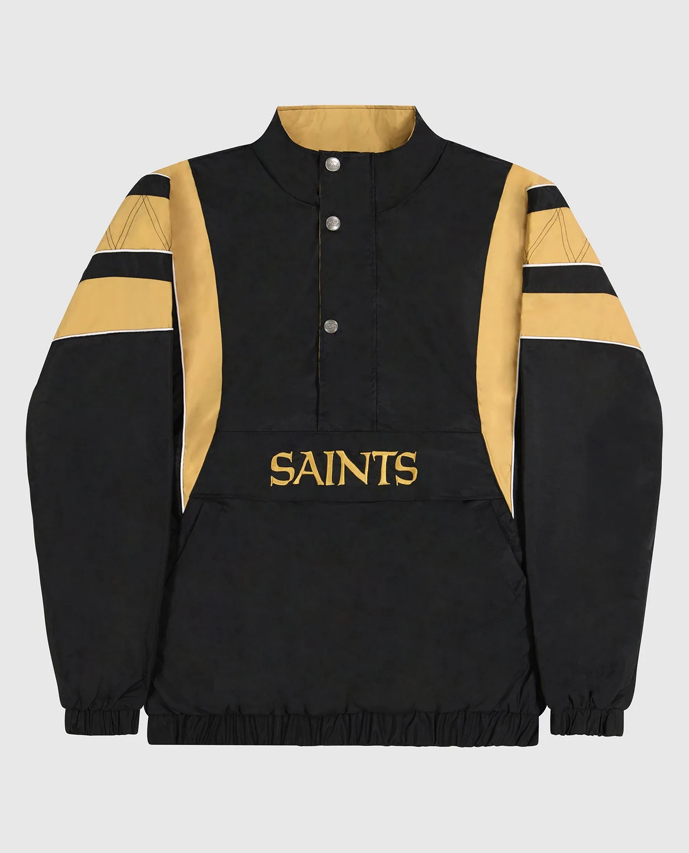 New Orleans Saints Pullover Half-Zip Jacket sold by Starter