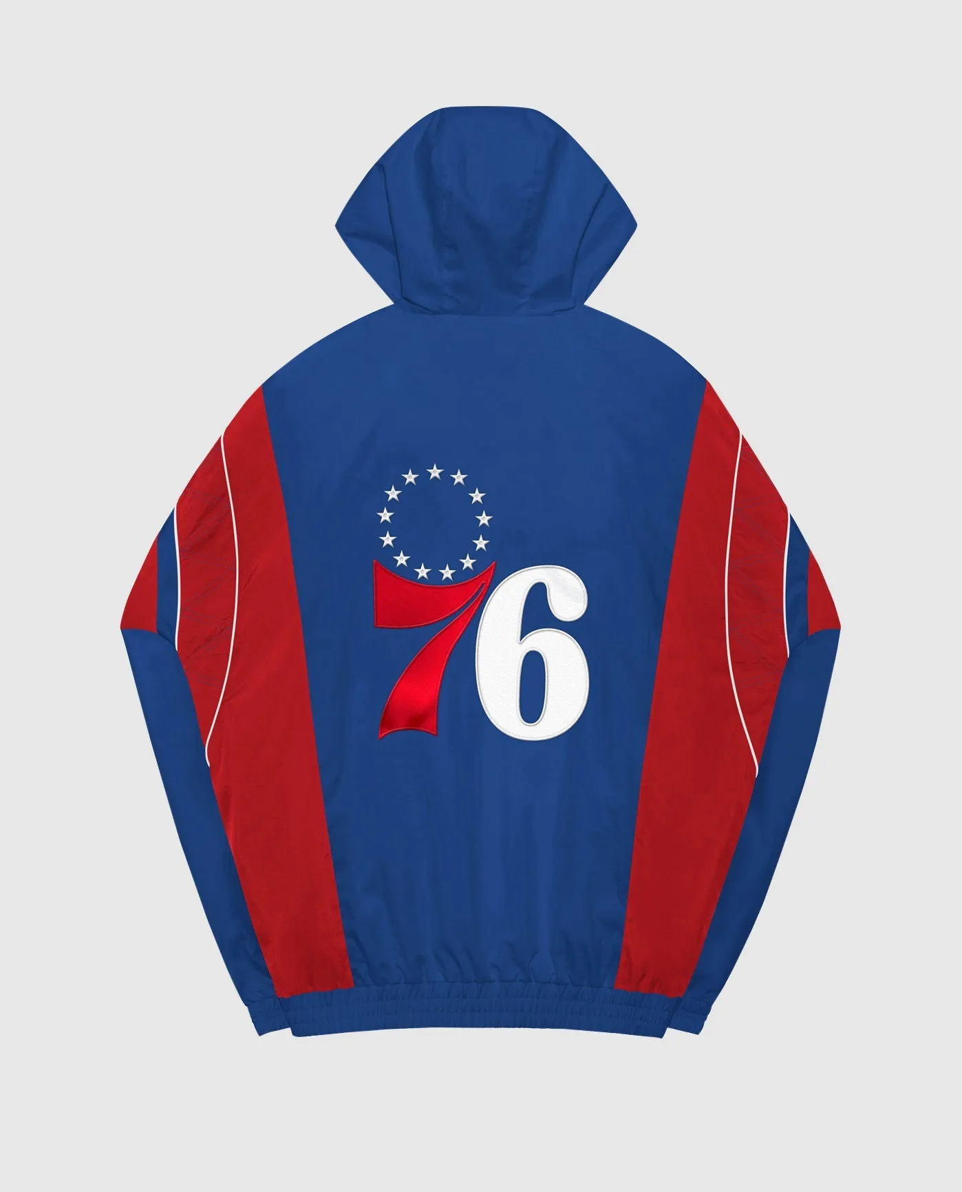Philadelphia 76ers Home Team Half-Zip Jacket sold by Starter product image thumbnail 4