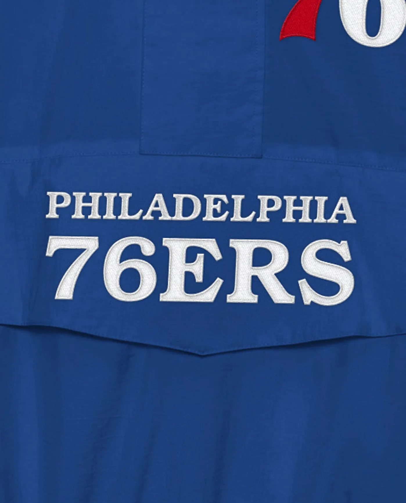 Philadelphia 76ers Home Team Half-Zip Jacket sold by Starter product image thumbnail 2