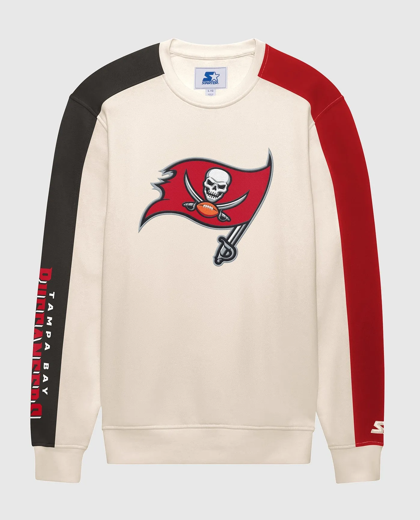 Tampa Bay Buccaneers Team Crew Long Sleeve Shirt sold by Starter