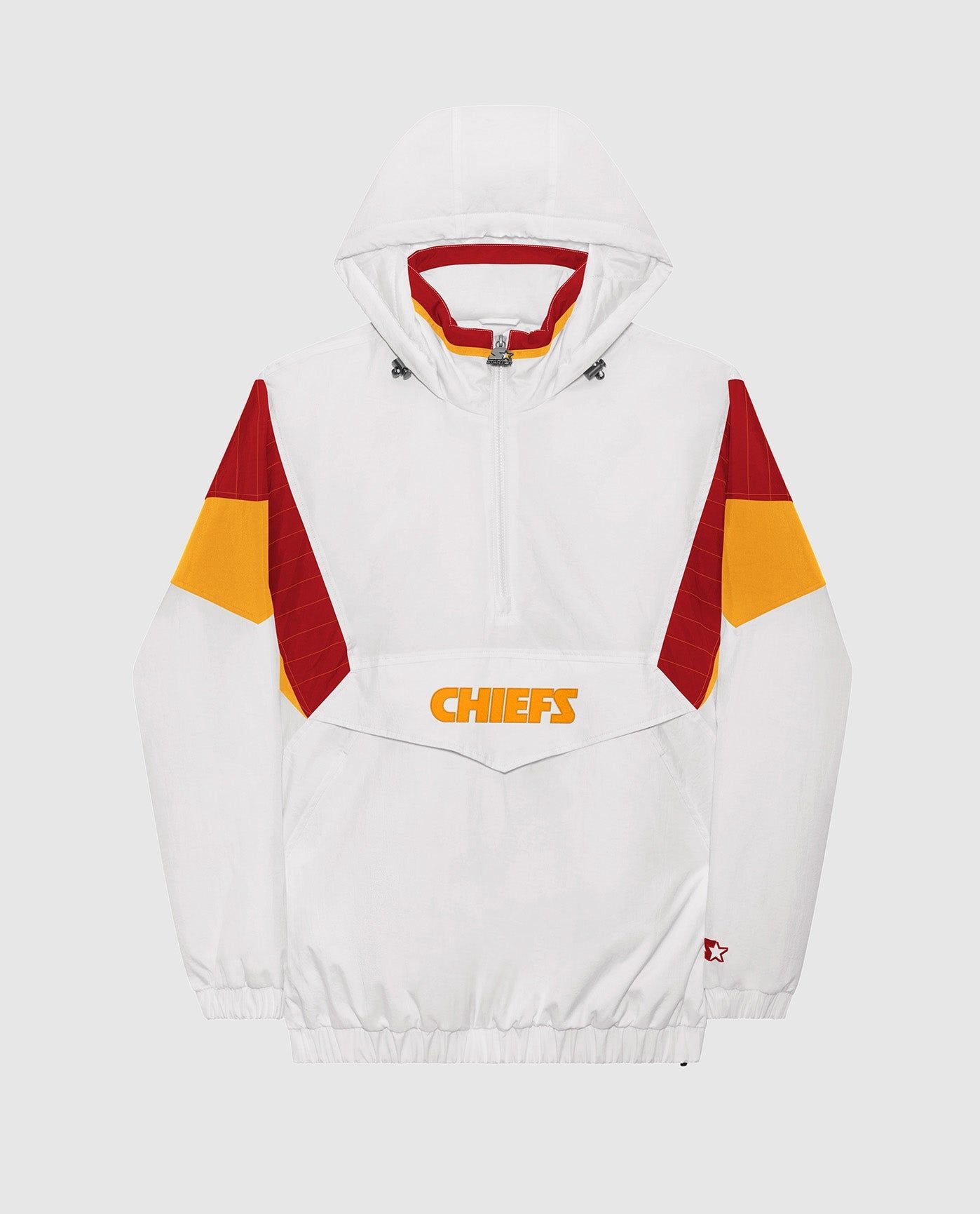 Kansas City Chiefs Breakaway Nylon Half-Zip Jacket sold by Starter