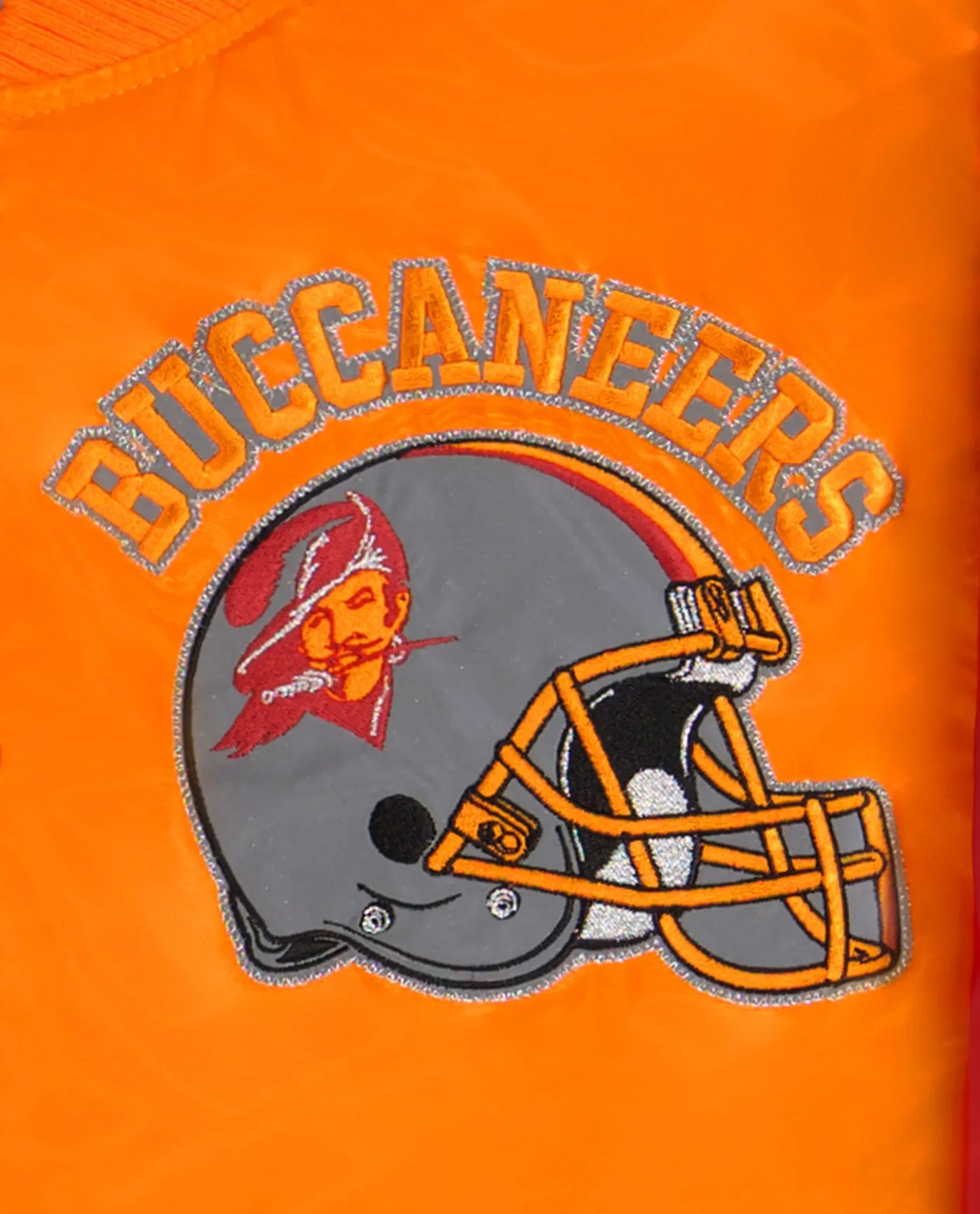 Tampa Bay Buccaneers Varsity Satin Full-Snap Jacket sold by Starter product image thumbnail 2