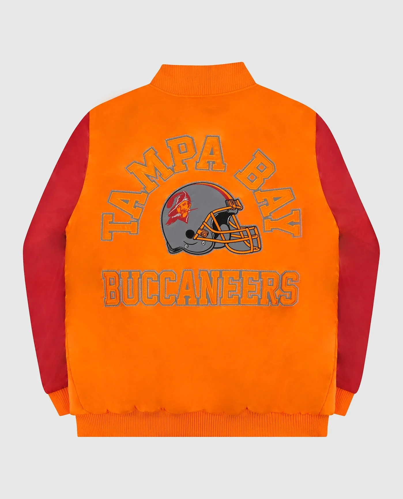 Tampa Bay Buccaneers Varsity Satin Full-Snap Jacket sold by Starter product image thumbnail 4