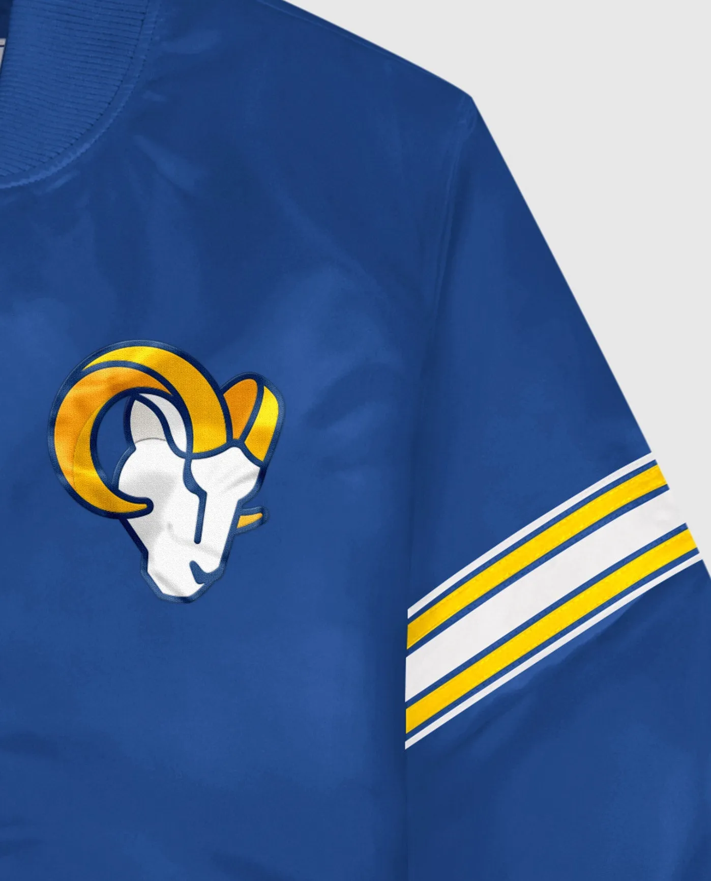 Los Angeles Rams Varsity Satin Full-Snap Jacket sold by Starter product image thumbnail 2