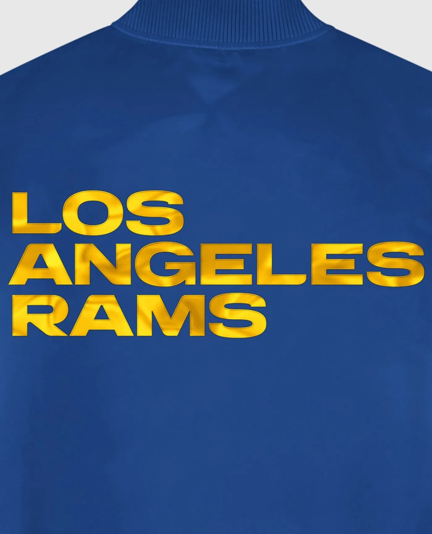 Los Angeles Rams Varsity Satin Full-Snap Jacket sold by Starter product image thumbnail 3