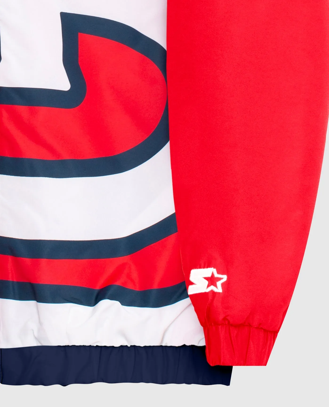 St. Louis Cardinals Hooded Nylon Full-Zip Jacket sold by Starter product image thumbnail 3