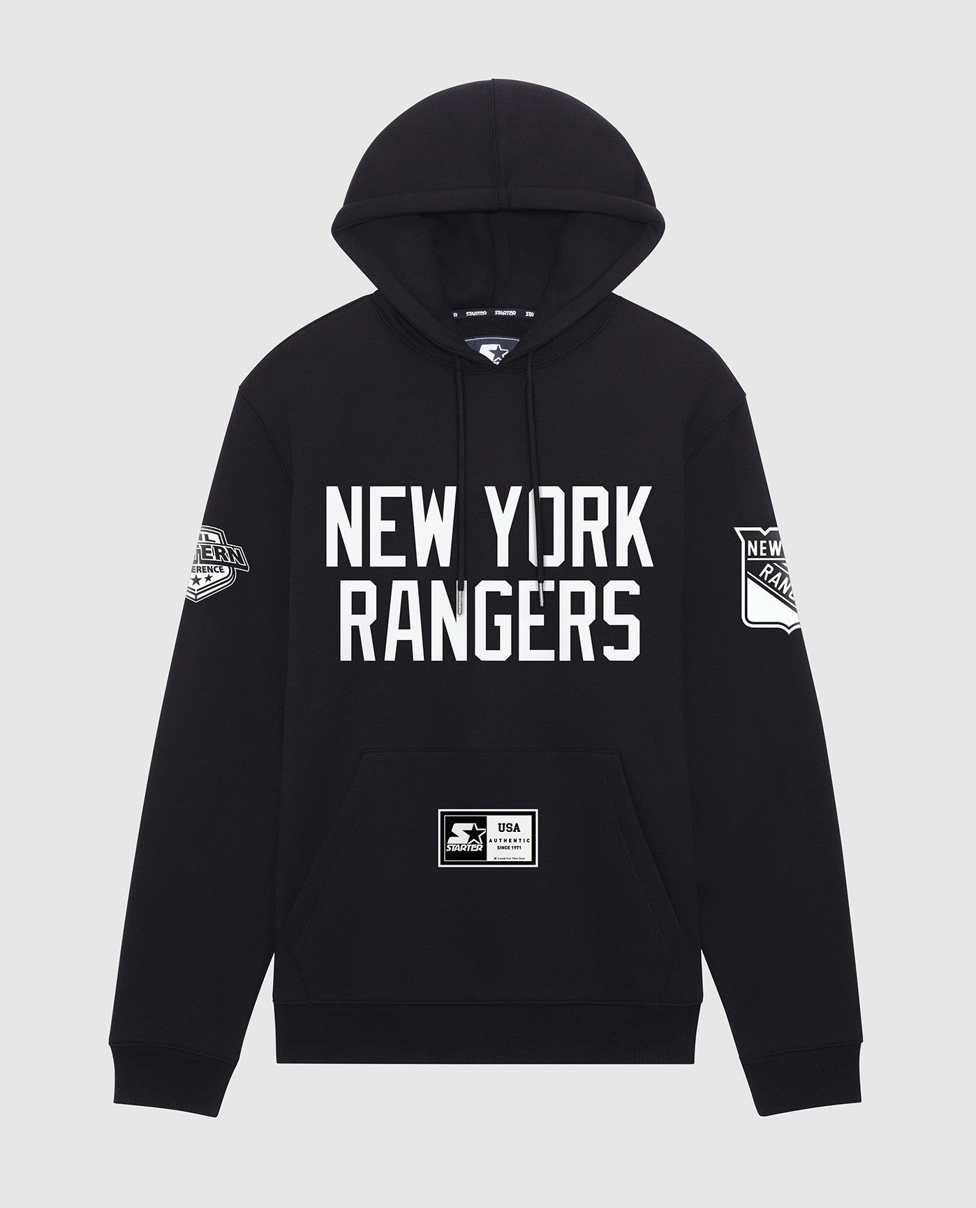 New York Rangers Hat Trick Hoodie sold by Starter