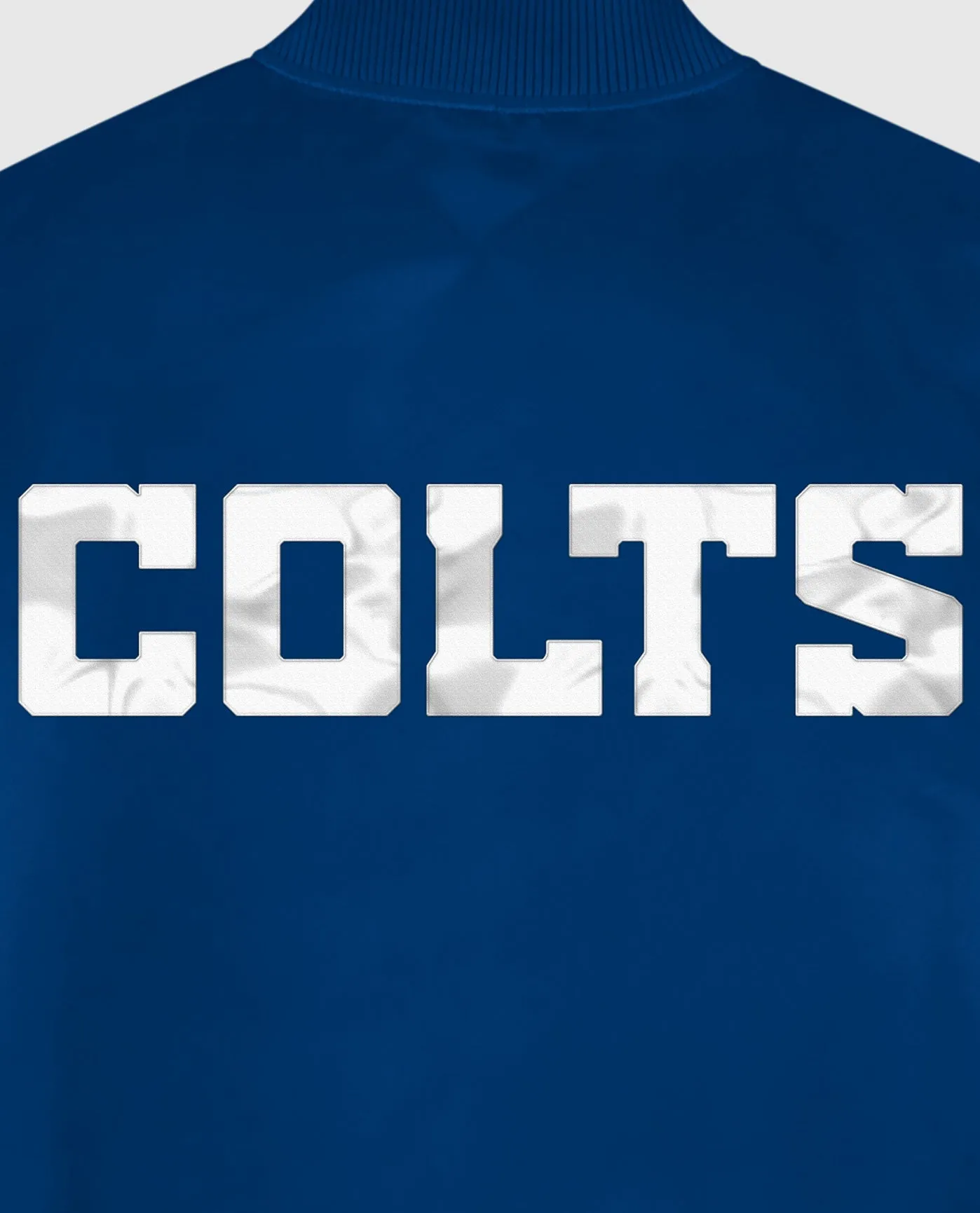 Indianapolis Colts Varsity Satin Full-Snap Jacket sold by Starter product image thumbnail 3