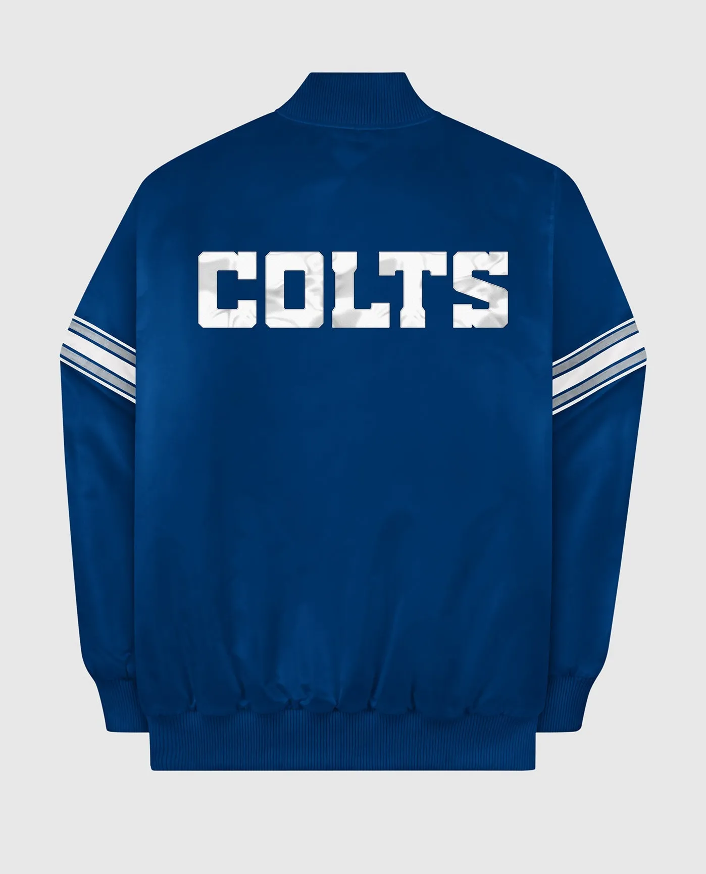 Indianapolis Colts Varsity Satin Full-Snap Jacket sold by Starter product image thumbnail 4