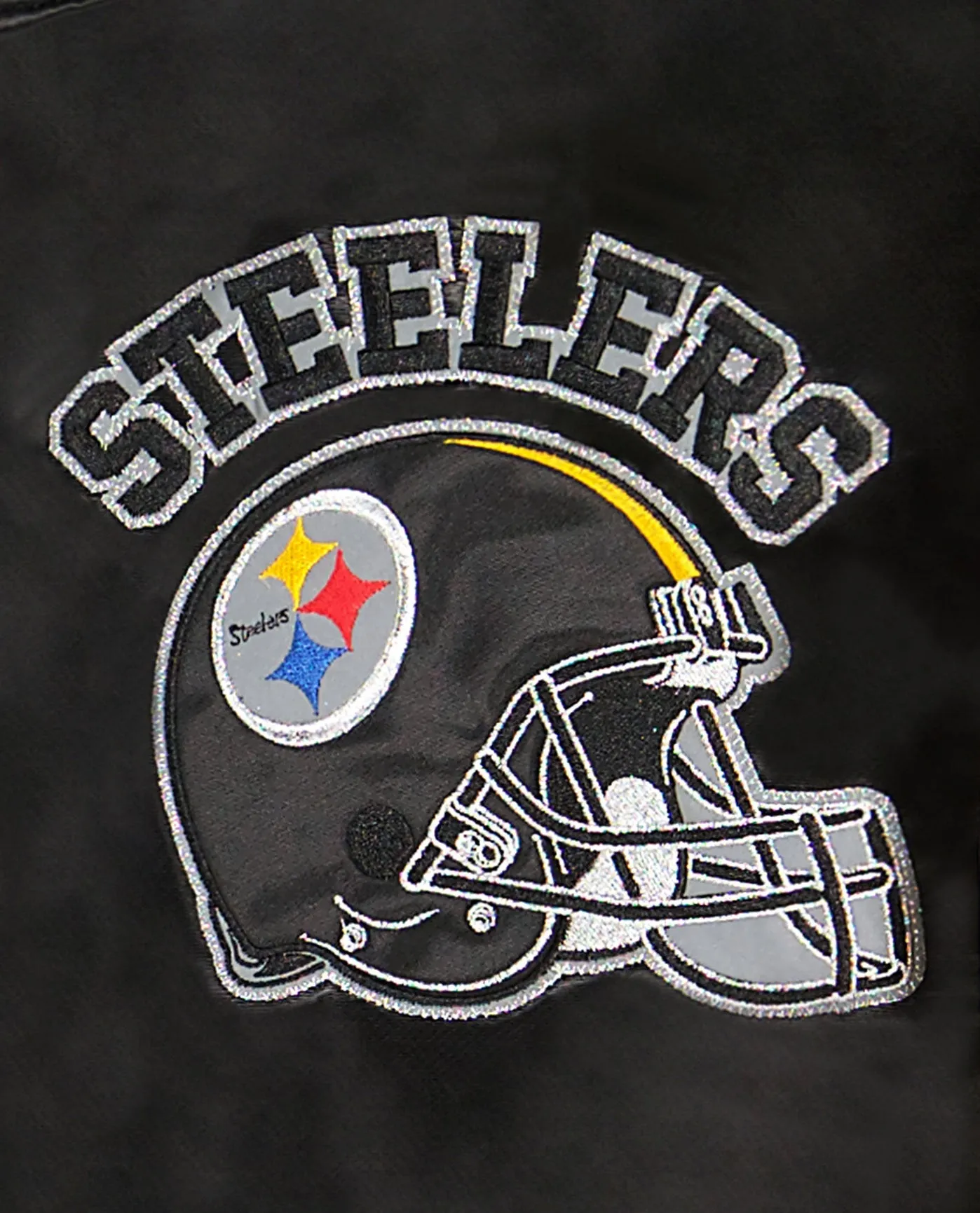 Pittsburgh Steelers Varsity Satin Full-Snap Jacket sold by Starter product image thumbnail 2