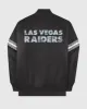 Las Vegas Raiders Varsity Satin Full-Snap Jacket sold by Starter