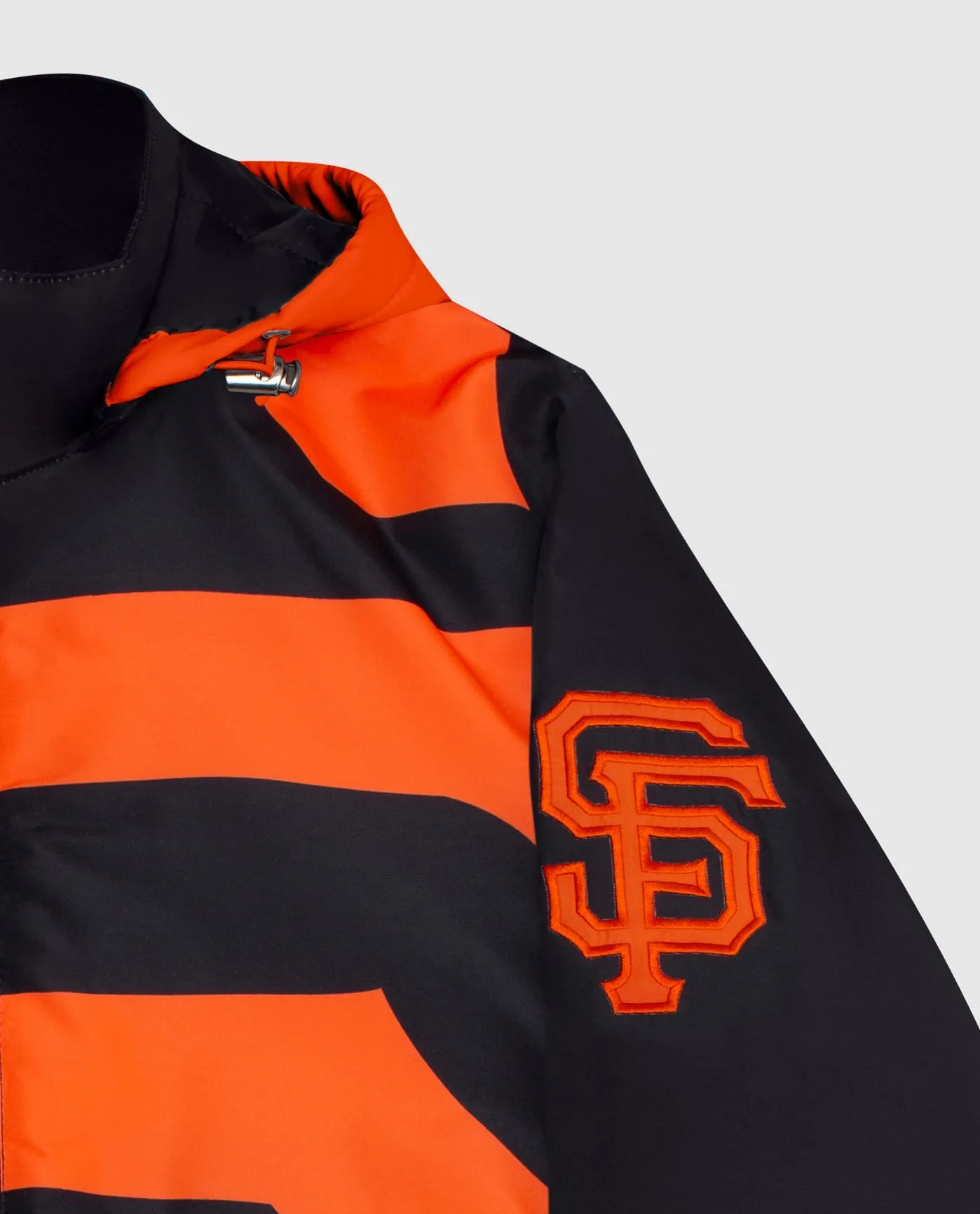 San Francisco Giants Hooded Nylon Full-Zip Jacket sold by Starter product image thumbnail 2