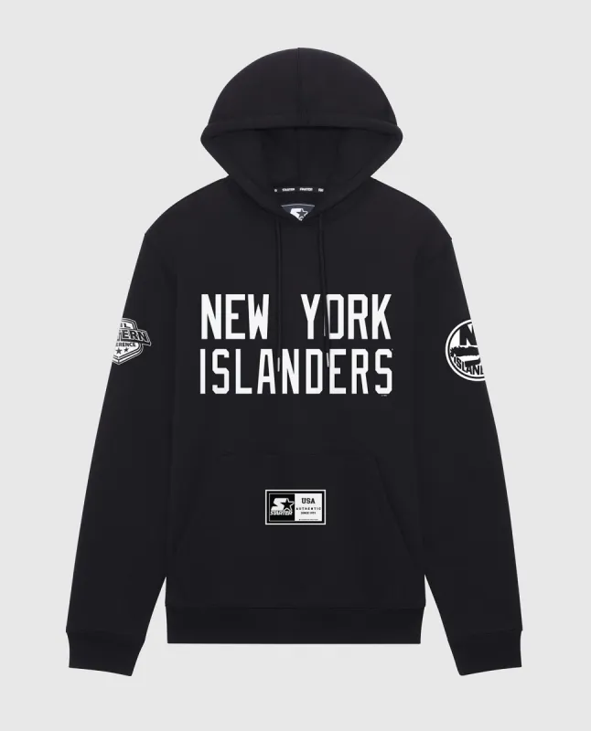 New York Islanders Hat Trick Hoodie sold by Starter
