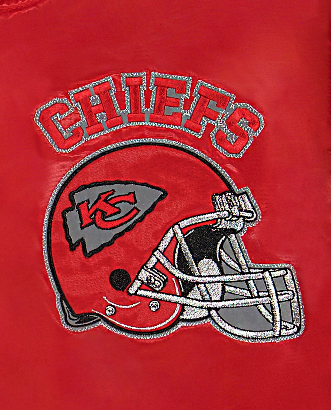 Kansas City Chiefs Varsity Satin Full-Snap Jacket sold by Starter product image thumbnail 2