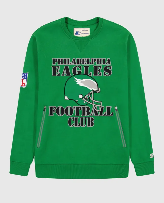 Philadelphia Eagles Crew Neck Sweatshirt sold by Starter