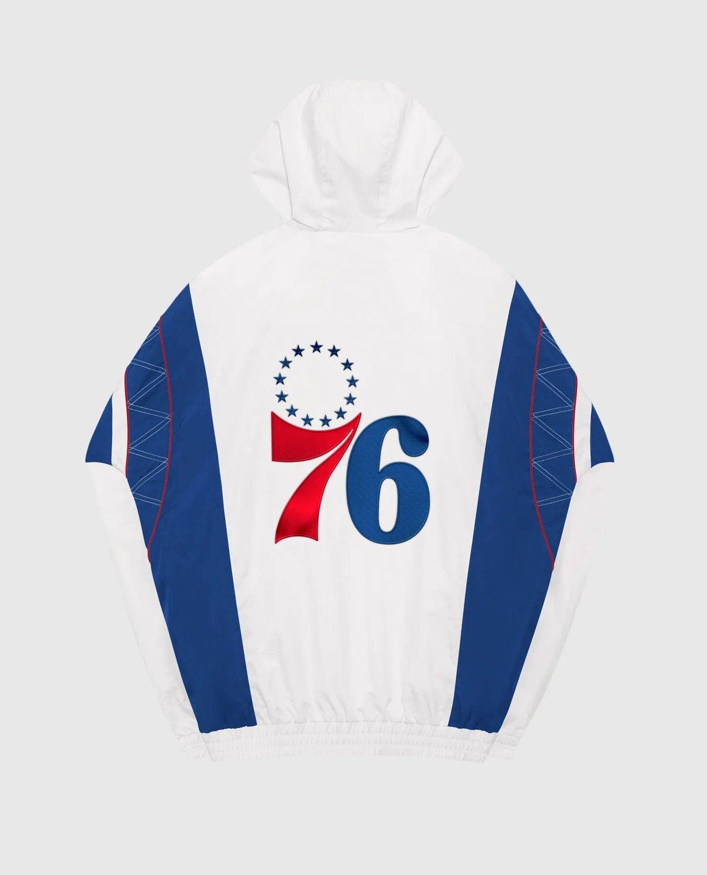 Philadelphia 76ers Home Team Half-Zip Jacket sold by Starter product image thumbnail 4