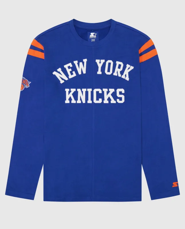 New York Knicks Elite Long Sleeve Shirt sold by Starter