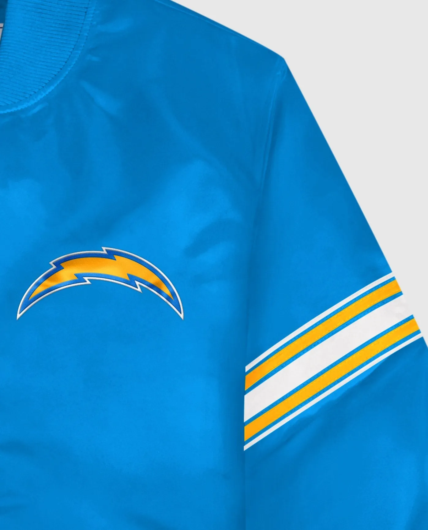 Los Angeles Chargers Varsity Satin Full-Snap Jacket sold by Starter product image thumbnail 2