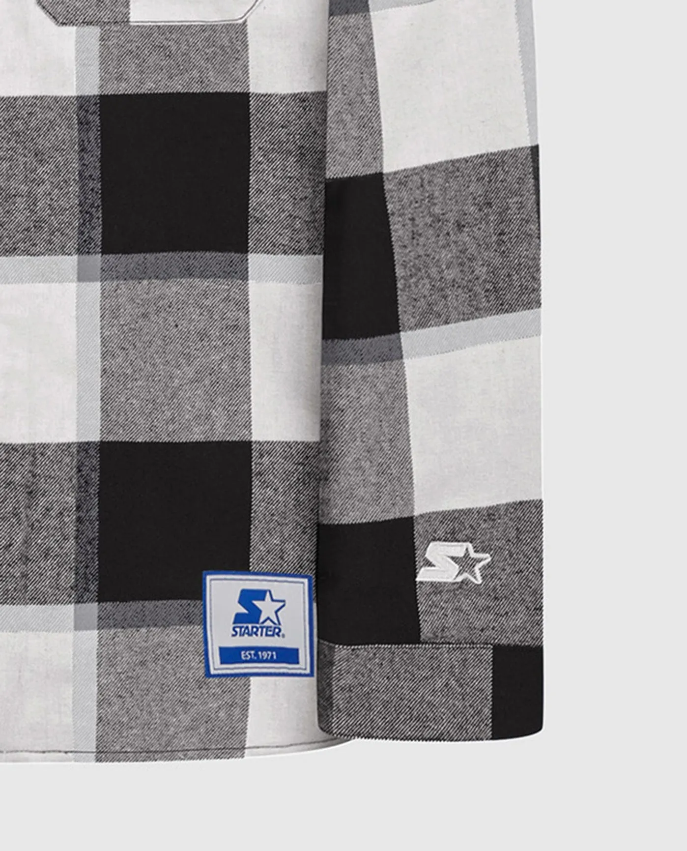 Philadelphia Eagles The Big Joe Sherpa Lined Plaid Jacket sold by Starter product image thumbnail 3