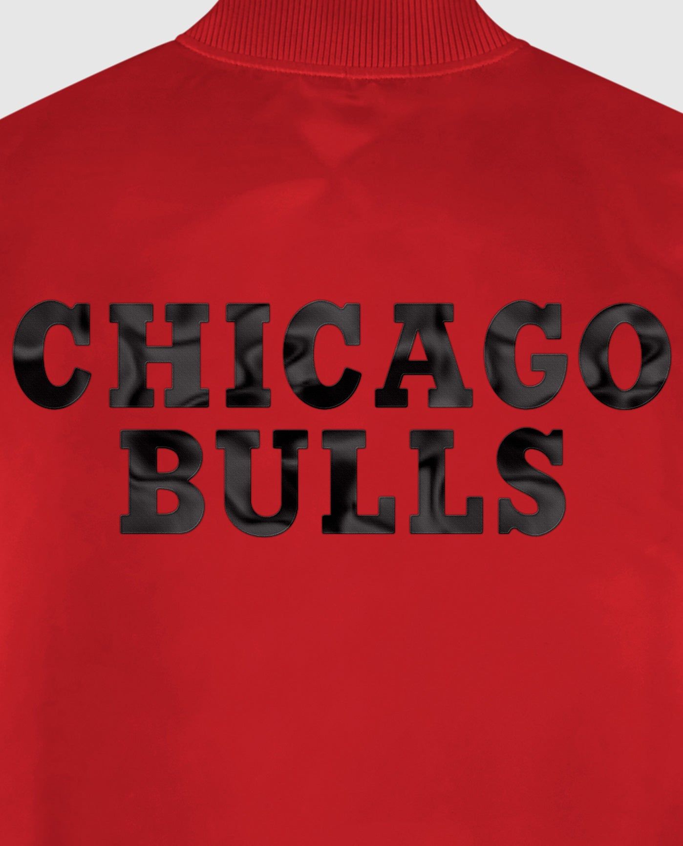 Chicago Bulls Varsity Satin Full-Snap Jacket sold by Starter product image thumbnail 3