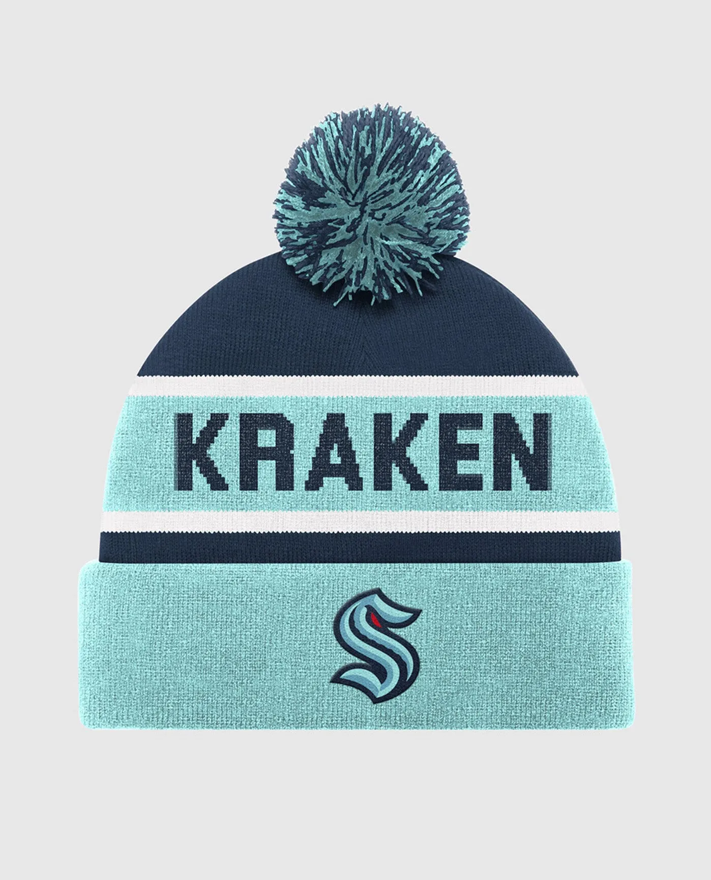 Seattle Kraken Pom Beanie sold by Starter