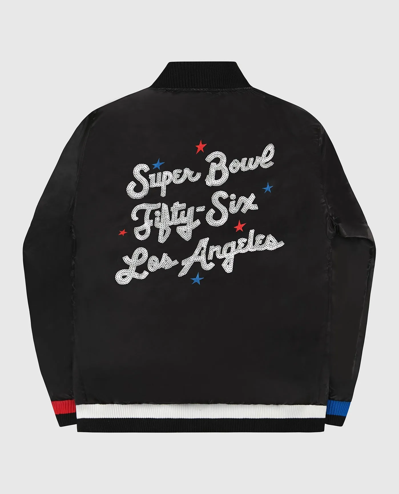 Women's Super Bowl LVI Varsity Satin Full-Snap Jacket sold by Starter product image thumbnail 4