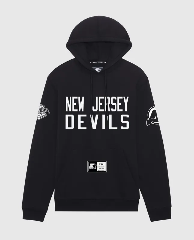 New Jersey Devils Hat Trick Hoodie sold by Starter