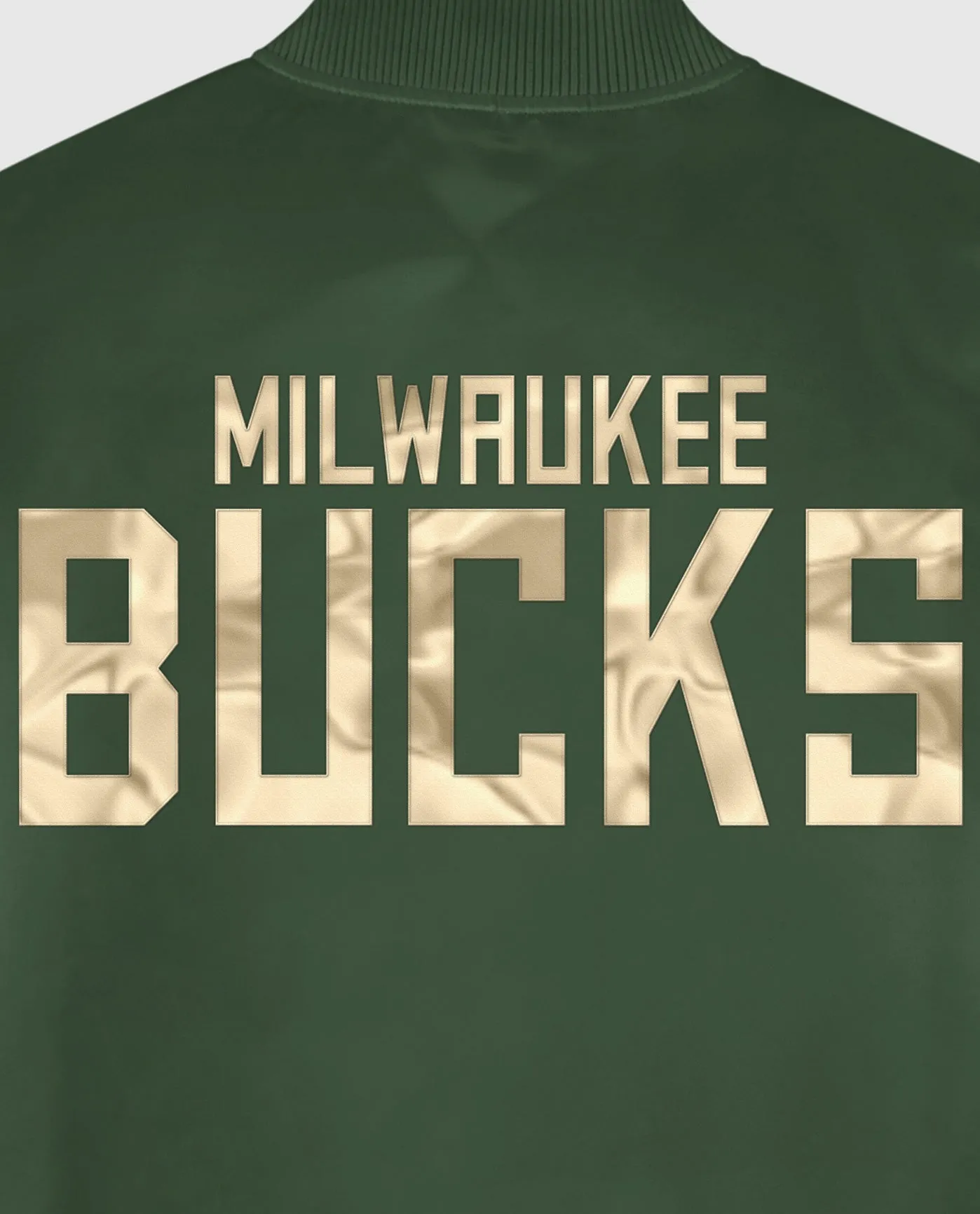 Milwaukee Bucks Varsity Satin Full-Snap Jacket sold by Starter product image thumbnail 3