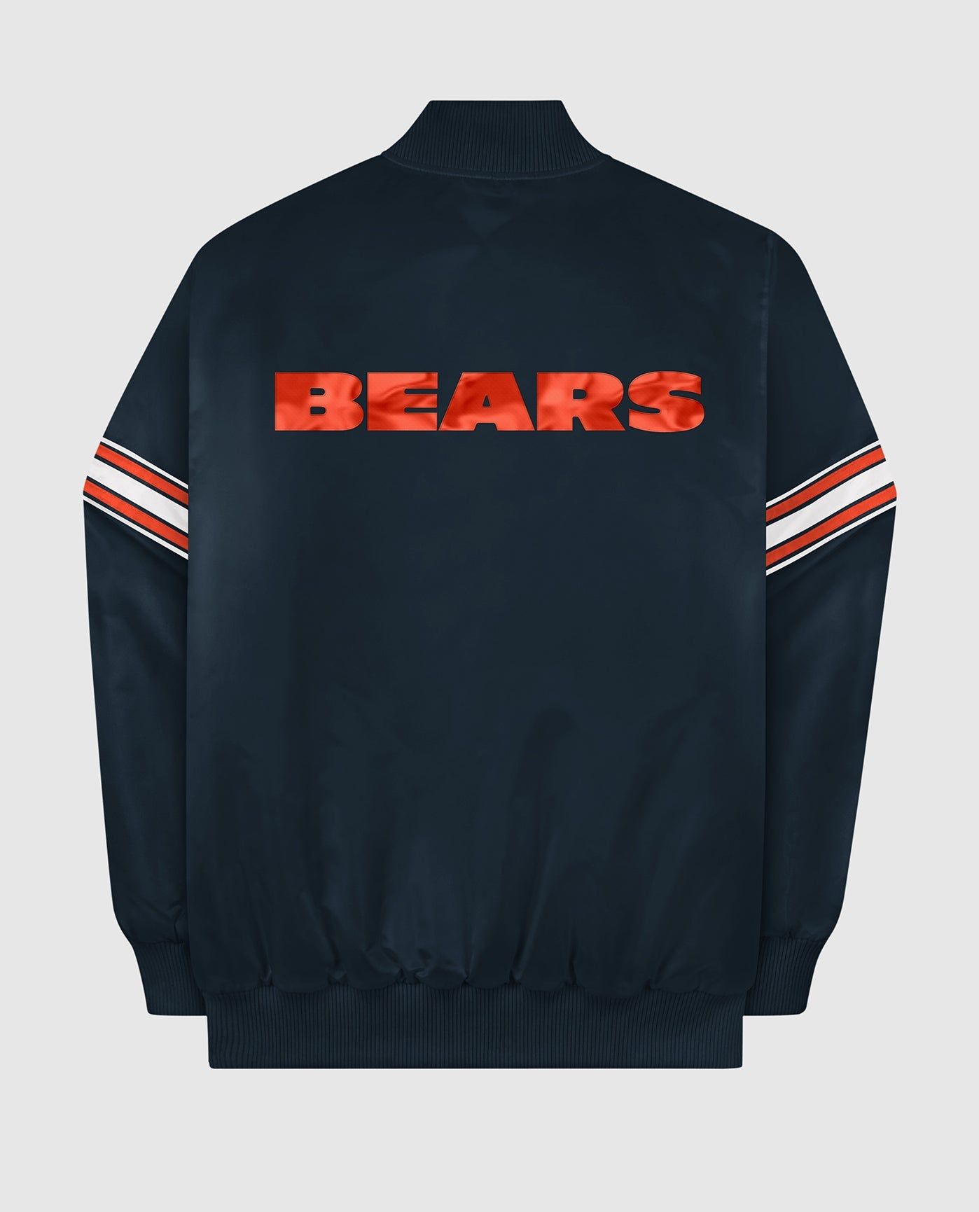 Chicago Bears Varsity Satin Full-Snap Jacket sold by Starter product image thumbnail 4